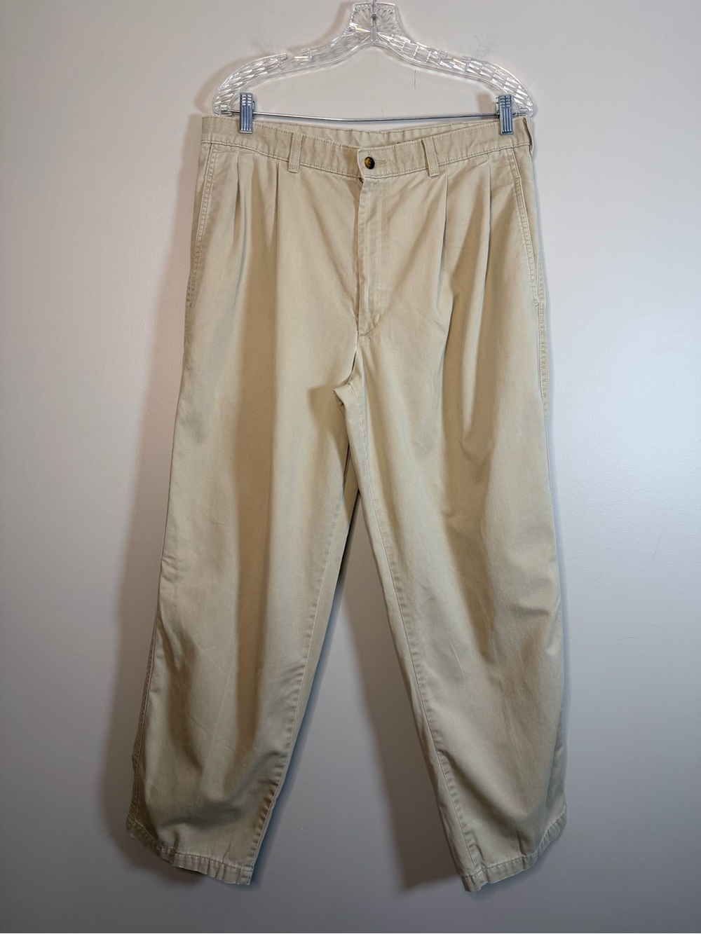 Men's Classic Khaki Chino Pants - Relaxed Straight Leg